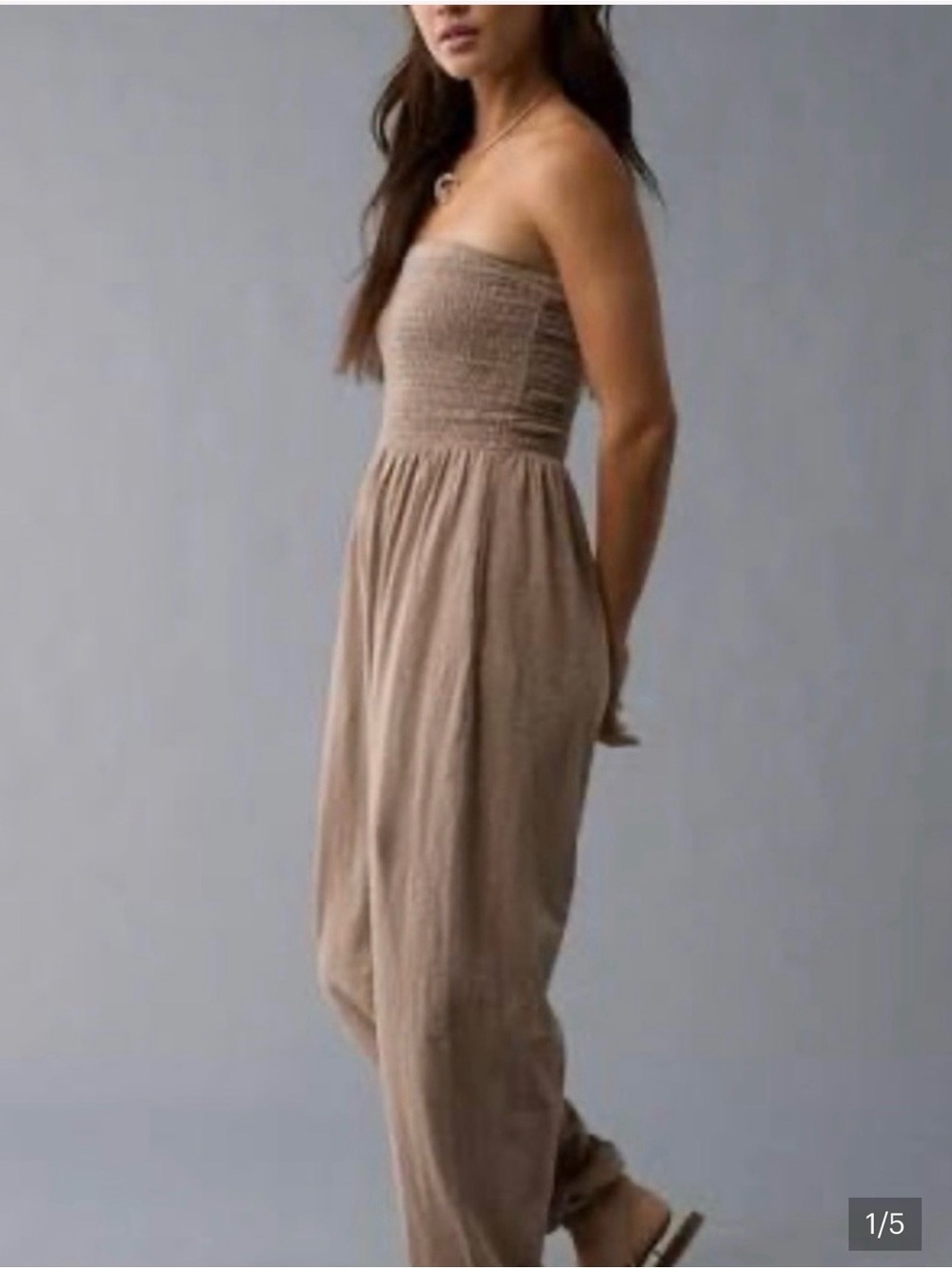 American Eagle strapless jump suit
